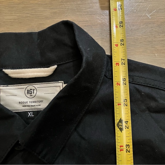 Rogue Territory Supply Jacket Black Ridgeline RGT  Men’s XL wax Work Coat Button - Picture 10 of 11